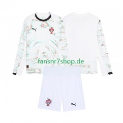Portugal fußball trikot Kinder Auswärts 2025 Langarm