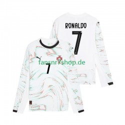 Portugal fußball trikot Cristiano Ronaldo 7 Herren Auswärts 2025 Langarm