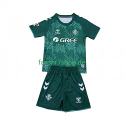 Real Betis fußball trikot Sustainability Kinder Heim 2024-2025 Kurzarm