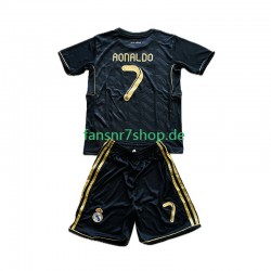 Real Madrid Retro fußball trikot Cristiano Ronaldo 7 Kinder Auswärts 2011 2012 Kurzarm