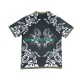 Real Madrid fußball trikot Versace Edition Herren Heim Schwarz 2024-2025 Kurzarm