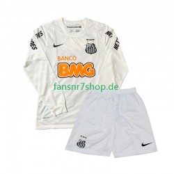 Santos Retro fußball trikot 2012 Kinder Heim 2011 Langarm Santos Retro fußball trikot 2012 Kinder Heim 2011 Langarm