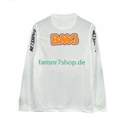 Santos Retro fußball trikot Herren Heim 2011 2012 Langarm