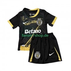 Sporting CP fußball trikot Kinder Viertes 2024-2025 Kurzarm