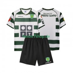 Sporting CP Retro fußball trikot 2001 2003 Kinder Heim Kurzarm