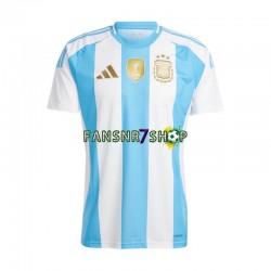 Argentinien fußball trikot Herren Heim Copa America 2024 Kurzarm