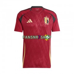 Belgien fußball trikot Herren Heim Euro 2024 Kurzarm