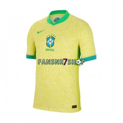 Brasilien fußball trikot Herren Heim Copa America 2024 Kurzarm
