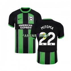 Brighton Hove Albion fußball trikot Mitoma 22 Herren Auswärts 2023-2024 Kurzarm