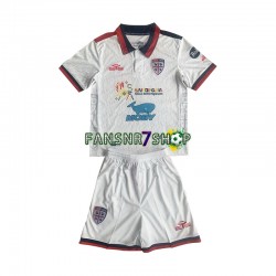 Cagliari fußball trikot Kinder Auswärts 2023-2024 Kurzarm