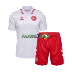 Dänemark fußball trikot Kinder Auswärts Euro 2024 Kurzarm
