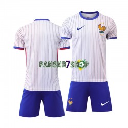 Frankreich fußball trikot Kinder Auswärts Euro 2024 Kurzarm Frankreich fußball trikot Kinder Auswärts Euro 2024 Kurzarm