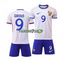 Frankreich fußball trikot Olivier Giroud 9 Kinder Auswärts Euro 2024 Kurzarm Frankreich fußball trikot Olivier Giroud 9 Kinder Auswärts Euro 2024 Kurzarm