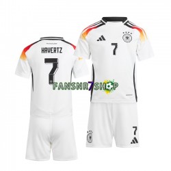 Deutschland fußball trikot Havertz 7 Kinder Heim Euro 2024 Kurzarm