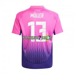 Deutschland fußball trikot Thomas Muller 13 Herren Auswärts Euro 2024 Kurzarm