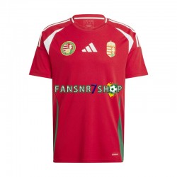 Ungarn fußball trikot Herren Heim Euro 2024 Kurzarm