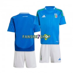 Italien fußball trikot Kinder Heim Euro 2024 Kurzarm