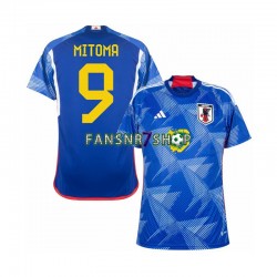 Japan fußball trikot WM 2022 MITOMA 9 Herren Heim Kurzarm Japan fußball trikot WM 2022 MITOMA 9 Herren Heim Kurzarm