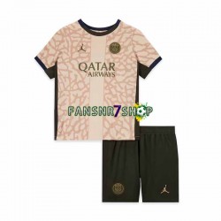 Paris Saint-Germain fußball trikot Kinder Viertes 2023-2024 Kurzarm