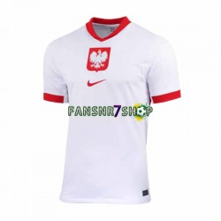 Polen fußball trikot Herren Heim 2024 Kurzarm