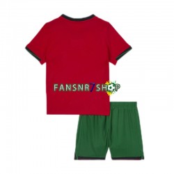 Portugal fußball trikot Kinder Heim Euro 2024 Kurzarm