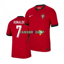 Portugal fußball trikot Cristiano Ronaldo 7 Herren Heim Euro 2024 Kurzarm