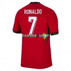 Portugal fußball trikot Cristiano Ronaldo 7 Herren Heim Euro 2024 Kurzarm