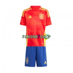 Spanien fußball trikot Kinder Heim Euro 2024 Kurzarm
