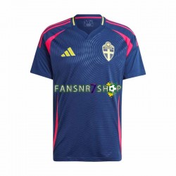 Schweden fußball trikot Herren Auswärts 2024 Kurzarm