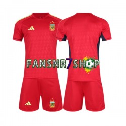 Argentinien fußball trikot WM 2022 Torhüter Kinder Auswärts Kurzarm