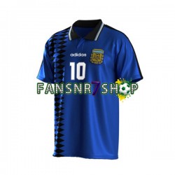 Argentinien fußball trikot Maradona 10 Herren Auswärts Retro 1994 Kurzarm