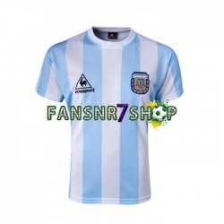 Argentinien fußball trikot 1986 Herren Heim Retro Kurzarm