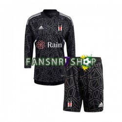 Besiktas fußball trikot Torhüter Kinder Auswärts 2022-2023 Langarm