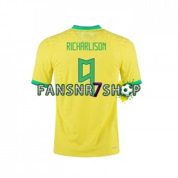 Brasilien fußball trikot RICHARLISON 9 Herren Heim 2022 Kurzarm