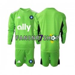 Charlotte FC fußball trikot Torhüter Kinder Heim 2023-2024 Langarm
