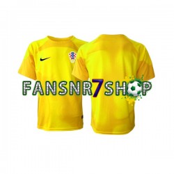Kroatien fußball trikot WM 2022 Torhüter Herren Heim Kurzarm