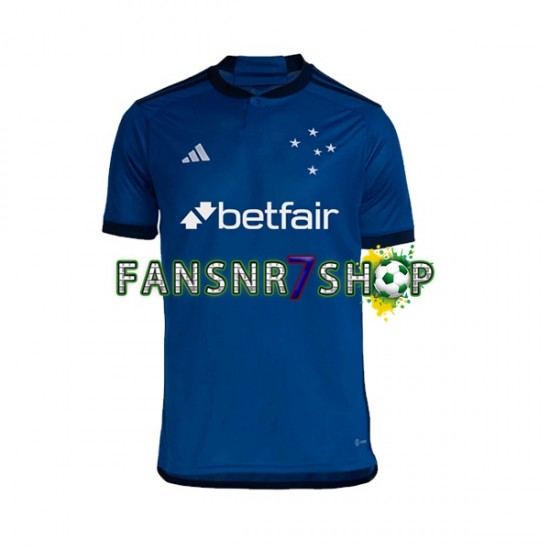 fußball trikot Cruzeiro Herren Heim 2023 Kurzarm