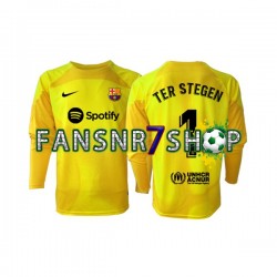 FC Barcelona fußball trikot Ter Stegen 1 Torhüter Herren Viertes 2022-2023 Langarm