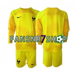 Frankreich fußball trikot WM 2022 Torhüter Kinder Ausweich Langarm