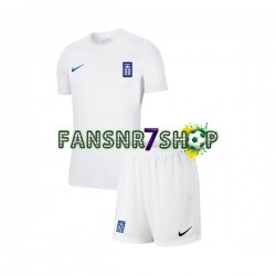 Griechenland fußball trikot Kinder Auswärts 2022-2023 Kurzarm Griechenland fußball trikot Kinder Auswärts 2022-2023 Kurzarm