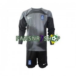 Griechenland fußball trikot Torhüter Kinder Auswärts 2022-2023 Langarm Griechenland fußball trikot Torhüter Kinder Auswärts 2022-2023 Langarm