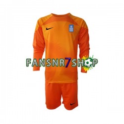Griechenland fußball trikot Torhüter Kinder Ausweich 2022-2023 Langarm Griechenland fußball trikot Torhüter Kinder Ausweich 2022-2023 Langarm