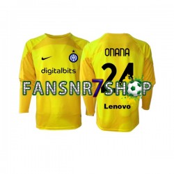 Inter Mailand fußball trikot Andre Onana 24 Torhüter Herren Auswärts 2022-2023 Langarm