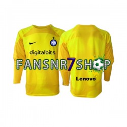 Inter Mailand fußball trikot Torhüter Herren Auswärts 2022-2023 Langarm