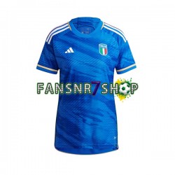 Italien fußball trikot Dame Heim 2023 Kurzarm