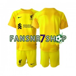 Liverpool fußball trikot Torhüter Kinder Viertes 2022-2023 Kurzarm
