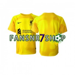 Liverpool fußball trikot Torhüter Herren Viertes 2022-2023 Kurzarm