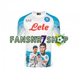 SSC Neaples fußball trikot Face Game Minjae 3 Herren Heim 2022-2023 Kurzarm