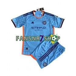 New York City fußball trikot FC Kinder Heim 2023 Kurzarm