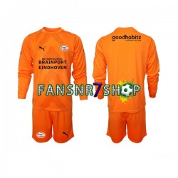 PSV Eindhoven fußball trikot Torhüter Kinder Auswärts 2022-2023 Langarm